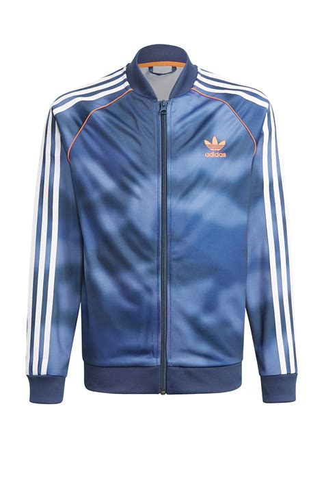 adidas vest blauw wit|Blauwe Adidas Vest online kopen .